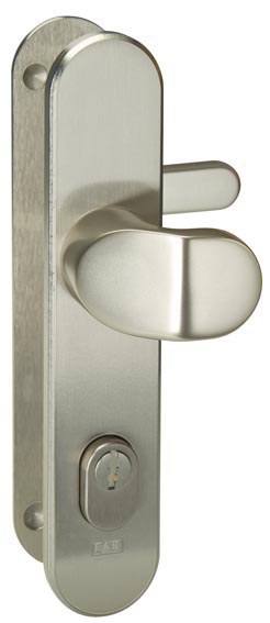 Bezpečnostní kování FAB S408/90 klika - madlo - Dveře Dveřní kování, dveřní příslušenství Bezpečnostní kování Bezpečnostní kování Fab