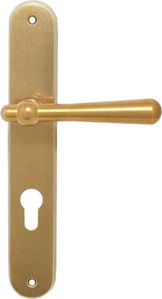 Štítové dveřní kování Casual "P" - Dveře Dveřní kování, dveřní příslušenství Interiérové kování Dveřní kování mosaz