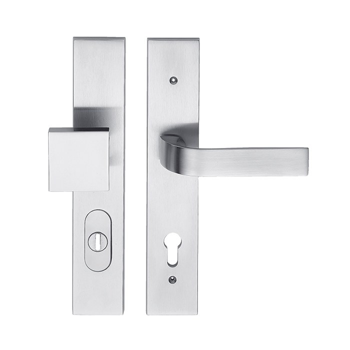 Dveřní bezpečnostní kování EIDOS HTSI DEF KPZL/CH-SAT 92mm - Dveře Dveřní kování, dveřní příslušenství Interiérové kování Kování Twin Bezpečnostní kování