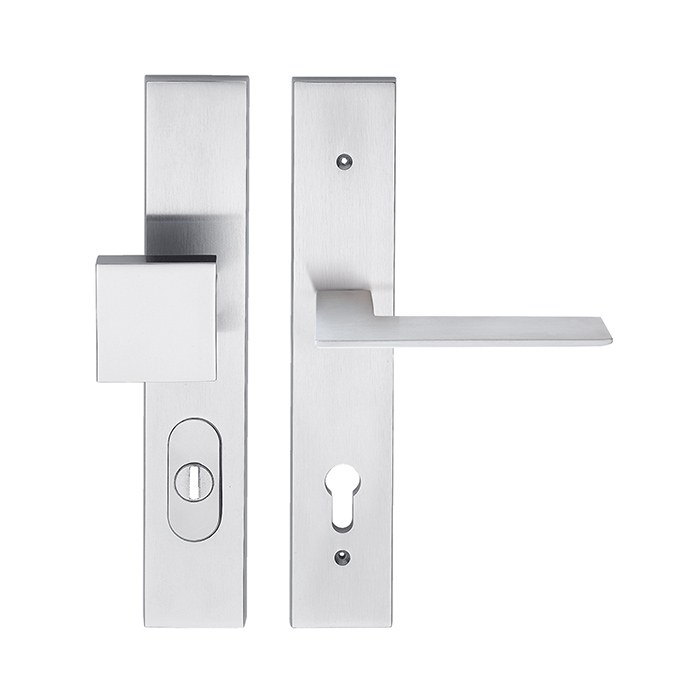 Dveřní bezpečnostní kování BLADE HTSI DEF KPZR/CH-SAT 90mm - Dveře Dveřní kování, dveřní příslušenství Interiérové kování Kování Twin Bezpečnostní kování