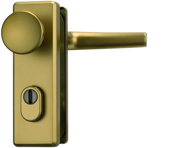 ABUS bezpečnostní kování KKZS700 kl+knofl/72mm - Dveře Dveřní kování, dveřní příslušenství Bezpečnostní kování Bezpečnostní kování ABUS rozteč 72mm