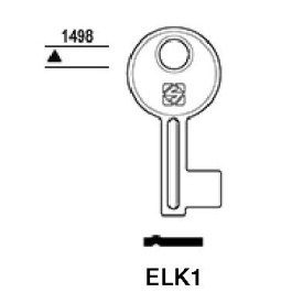 Klíč schránkový Elko 1-99 - Železářství Klíče, příslušenství Nábytkové a schránkové klíče