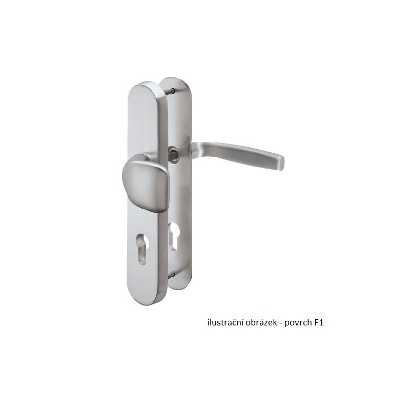 BILDER 2850 KPZL/R/F4 72mm - Dveře Dveřní kování, dveřní příslušenství Interiérové kování Kování Twin Outlet Bezpečnostní kování