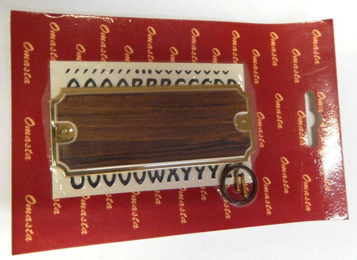 Dveřní štítek obdélník - Gravírování, smalt, piktogramy Gravírování Cedulky na dveře