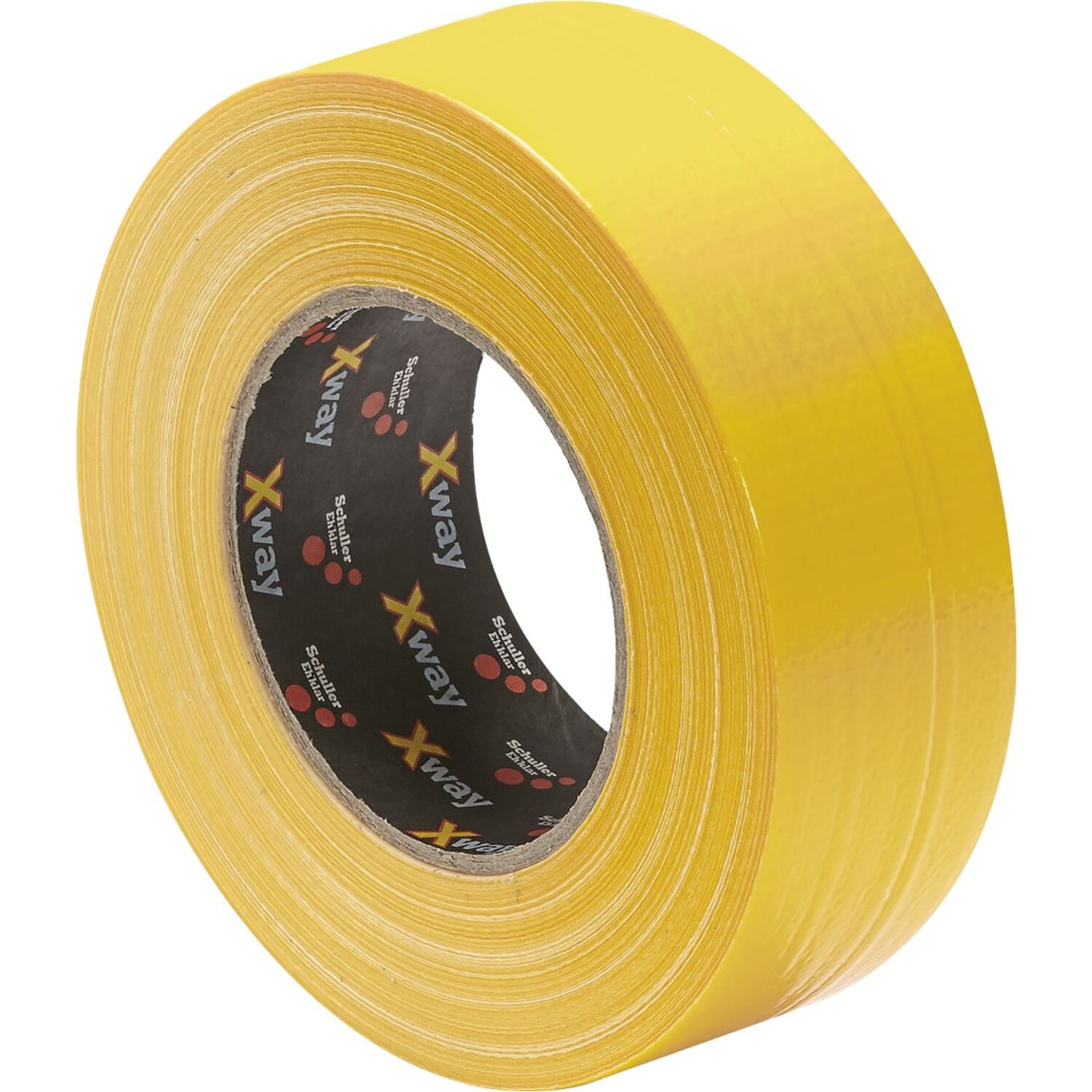 SCHULLER textilní páska X-Way Extra-Strong 44mm x 50m žlutá - Železářství Chemicko-technické výrobky Lepicí pásky / Krycí pásky Textilní páska