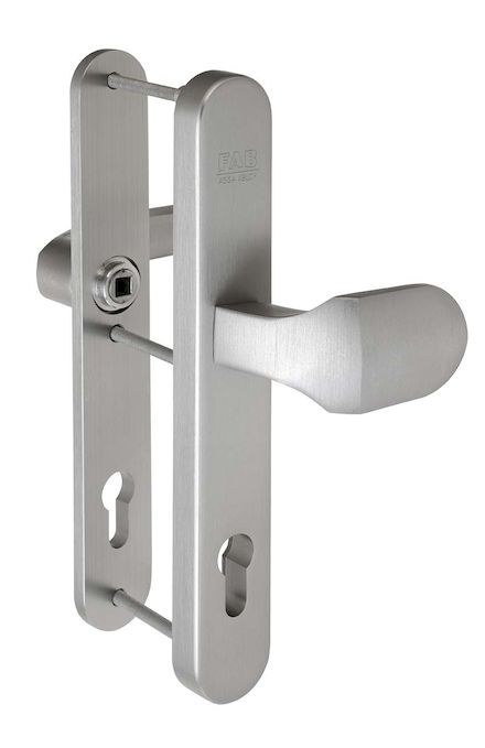 FAB BK605/92, RC3/BT3, koule/klika, irox - Dveře Dveřní kování, dveřní příslušenství Bezpečnostní kování Bezpečnostní kování Fab