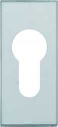 Bezpečnostní rozeta Abus RS - Dveře Dveřní kování, dveřní příslušenství Bezpečnostní kování Bezpečnostní rozetové kování, přídavné kování