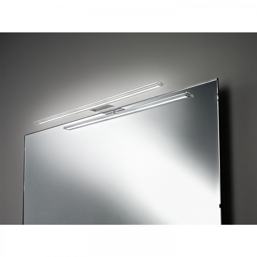 Zrcadlové svítidlo SW Mirror, 300 mm, 12 V/DC, 8W, 4000 K neutrální bílá, hliník - Elektro Světelný desing a technika LED svítidla Koupelna
