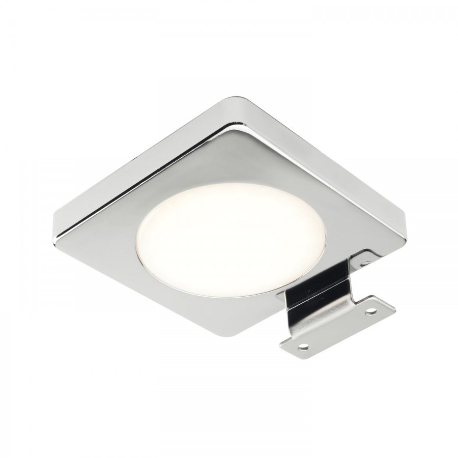 Světlo Byblos 4W, plošné LED, 12V, teplá bílá, chrom, vč. svorek - Elektro Světelný desing a technika LED svítidla Koupelna