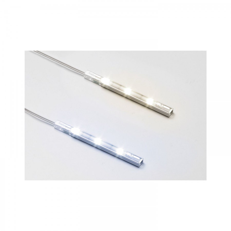 LED-lišta Strip LED Plus, 0,6 Watt, studená bílá, d 84 mm, elox - Elektro Světelný desing a technika LED svítidla LED lišty