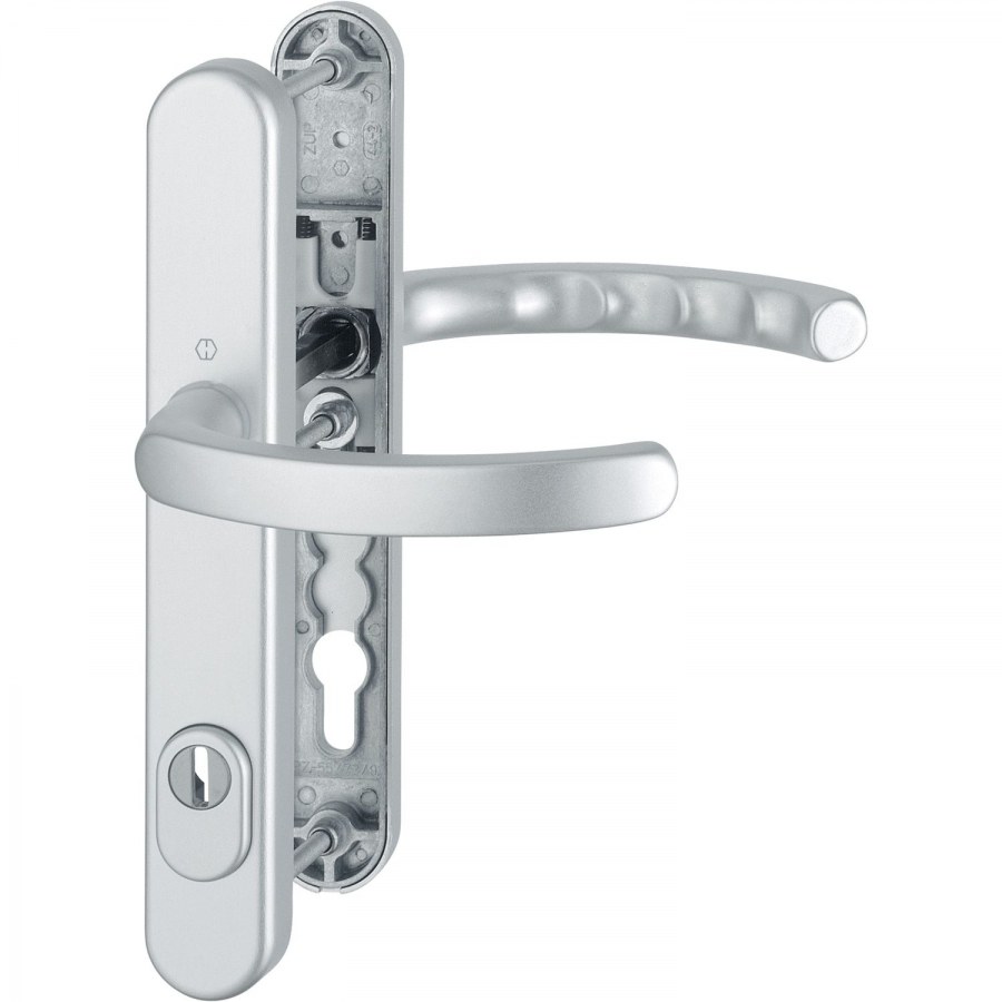 MODEL LUXEMBURG 92mm klika+klika - Dveře Dveřní kování, dveřní příslušenství Bezpečnostní kování Bezpečnostní Kování Hoppe úzký štít