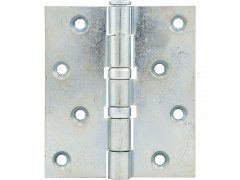 Závěs pro bezfalcové dveře, 101,6 x 76 x 3,0 mm, ocel pozinkovaná
