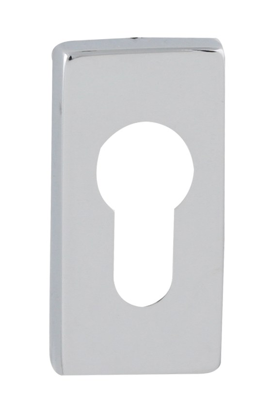 FT - rozeta 276 - PZ - 60x30 mm - chrom lesklý - Dveře Dveřní kování, dveřní příslušenství Interiérové kování MP kování Úzké rozety
