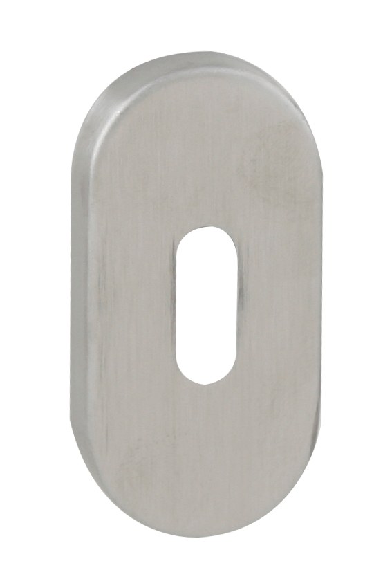 FT - rozeta ovál - BB - 60x30 mm,pár - Nikl broušený - Dveře Dveřní kování, dveřní příslušenství Interiérové kování MP kování Úzké rozety