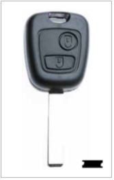 Obal autoklíče Citroen 7 - Železářství Klíče, příslušenství Autoklíče, autozámky Citroen