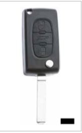 Obal autoklíče Citroen 14 - Železářství Klíče, příslušenství Autoklíče, autozámky Citroen