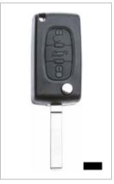Obal autoklíče Citroen 15 - Železářství Klíče, příslušenství Autoklíče, autozámky Citroen