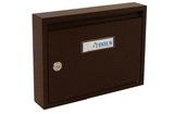 Poštovní schránka E-01 - RAL 8017 hnědá - Železářství Poštovní schránky, Schránky na klíče, Depozity Poštovní schránky