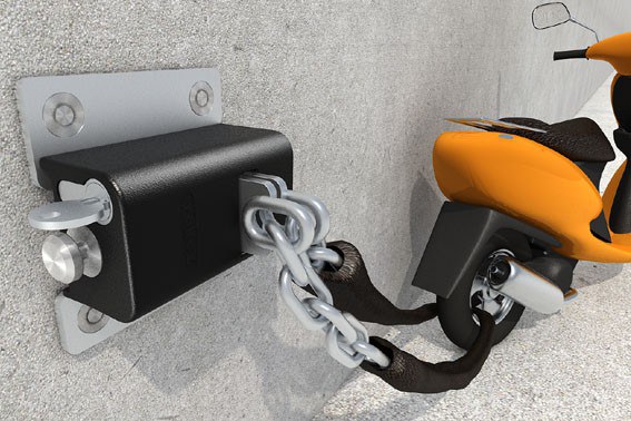Řetěz k X safety BOX III 2m/prům.8mm kalený pro X safety BOX III - Moto a cyklo Motozámky