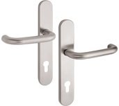 Bezpečnostní kování Vassa 90 3BT klika/klika- nerez matný - Dveře Dveřní kování, dveřní příslušenství Bezpečnostní kování Bezpečnostní kování Fab