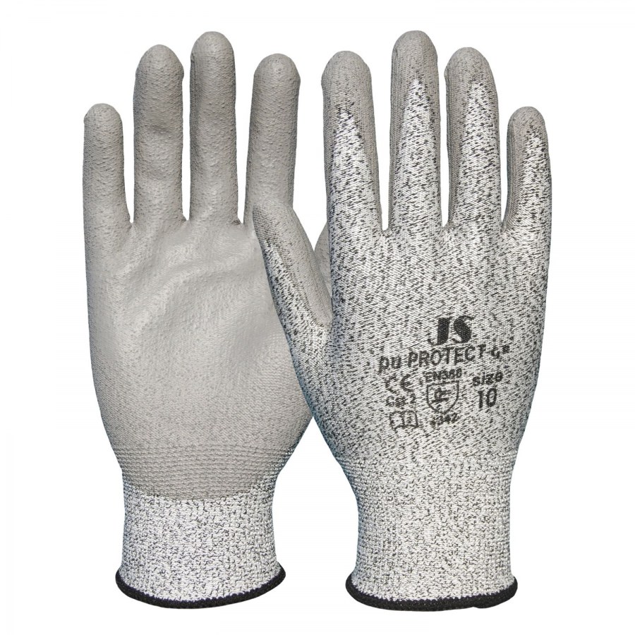 STAFFL ochranné rukavice PU-Protect GR 04, EN388 kategorie II - Balení = 12 párů