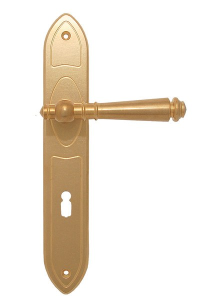 Štítové dveřní kování TRADITION "P" - Dveře Dveřní kování, dveřní příslušenství Interiérové kování Dveřní kování mosaz