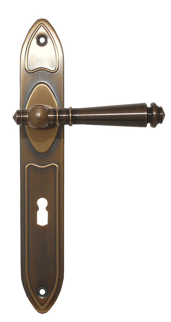 Štítové dveřní kování Tradition - Dveře Dveřní kování, dveřní příslušenství Interiérové kování Dveřní kování mosaz kování do 800,-