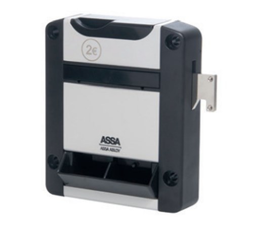 Mincový zámek Unimille A - s&nbsp;výměnnou vložkou, kovová závora -PRAVÝ - 