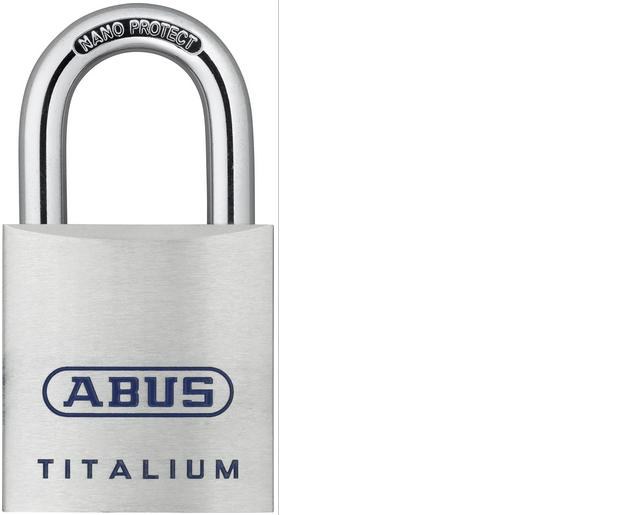 ABUS 80TI/45 visací zámek TITALIUM pro použití v oblastech s vysokým rizikem krádeže