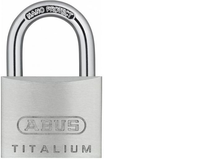 ABUS 727TI/40 visací zámek TITALIUM při použití v oblastech se středním až vysokým rizikem krádeže