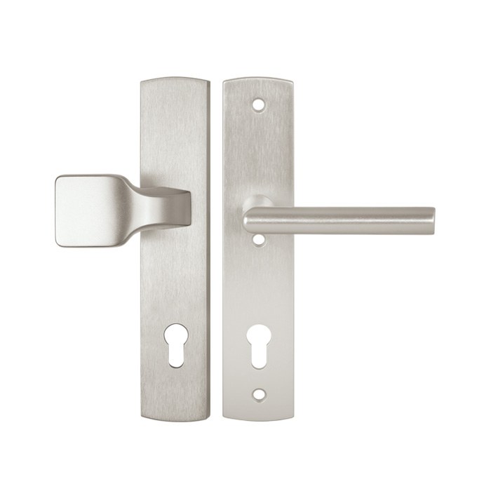 Dveřní bezpečnostní kování ZEUS PZ/F1 92mm - Dveře Dveřní kování, dveřní příslušenství Interiérové kování Kování Twin Outlet Bezpečnostní kování