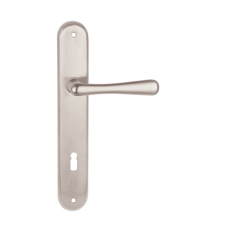 Dveřní štítkové kování ELEGANT BA 1220 KPZL/NI-SAT 90mm Dveřní štítkové kování ELEGANT BA 1220 KPZL/NI-SAT 90mm - Dveře a dveřní příslušenství Dveřní kování, dveřní příslušenství Interiérové kování Kování Twin Interiérové kování