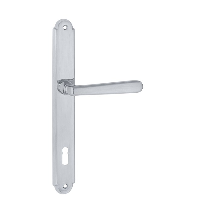 Dveřní štítkové kování ALT WIEN PW 3000 PZ/CH-SAT 90mm