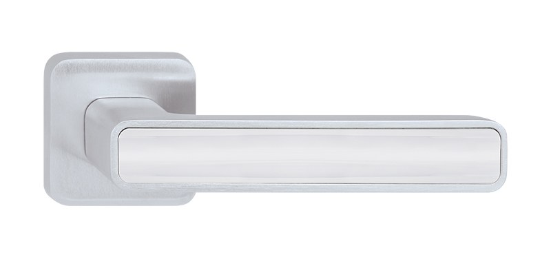 Dveřní rozetové kování INNER P660 KPZR/CH-SAT-LN - Dveře a dveřní příslušenství Dveřní kování, dveřní příslušenství Interiérové kování Kování Twin Interiérové kování