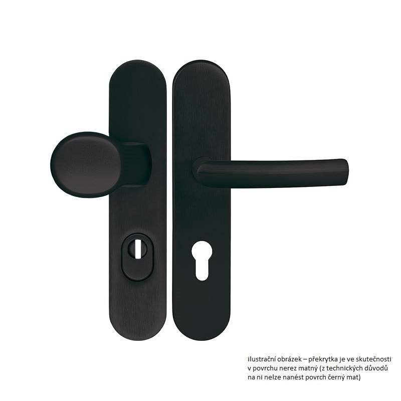 HARMONIA DEF KPZ/CM 72mm - Dveře Dveřní kování, dveřní příslušenství Interiérové kování Kování Twin Kování Kování twin Bezpečnostní kování Štítkové kování