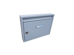 Poštovní schránka E-01 paneláková - RAL 7040 šedá