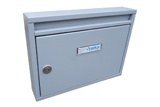 Poštovní schránka E-01 paneláková  - RAL 7040 šedá