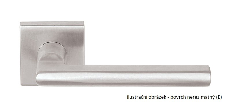 KLESO HR H 1735S BB/E-I - Dveře Dveřní kování, dveřní příslušenství Interiérové kování Kování Twin Outlet Rozetové kování
