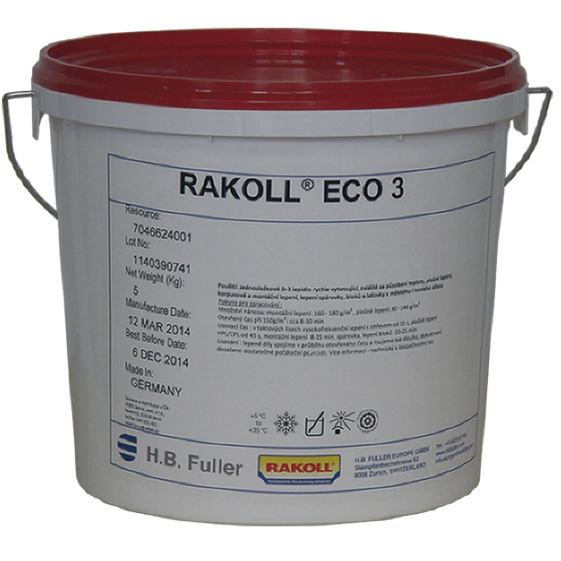 Rakoll ECO 3, D3, balení 5 kg - Železářství Chemicko-technické výrobky Lepidla / Montážní lepidla