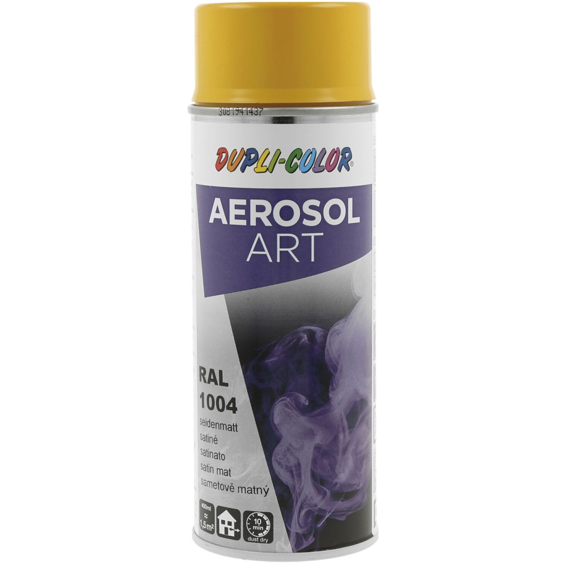 Dupli-Color Aerosol Art sprej 400 ml zlatožlutá hedv.mat / RAL 1004 - Železářství Chemicko-technické výrobky Technické aerosoly Lak ve Spreji