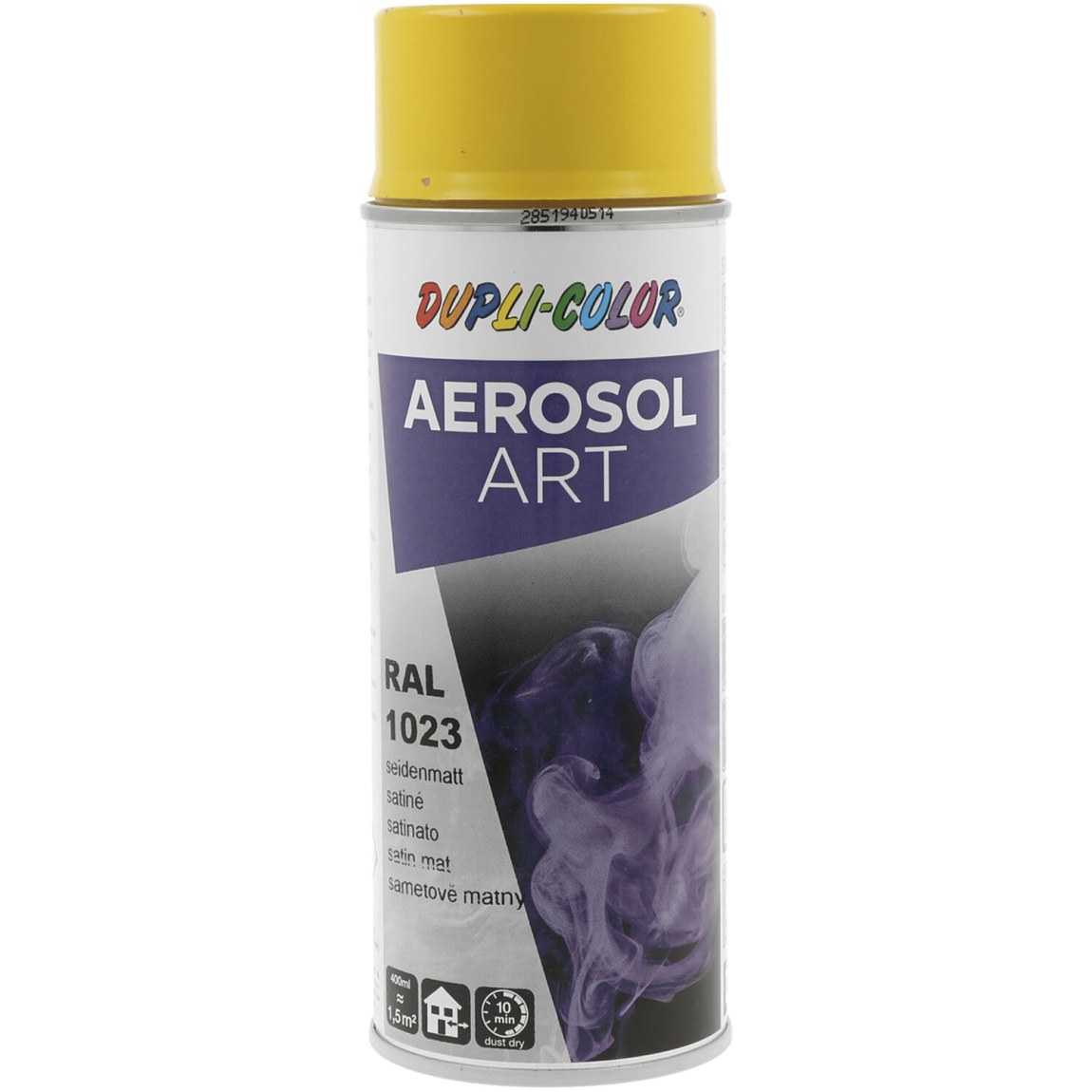 Dupli-Color Aerosol Art sprej 400 ml doprav.žlutá hedv.mat / RAL 1023 - Železářství Chemicko-technické výrobky Technické aerosoly Lak ve Spreji