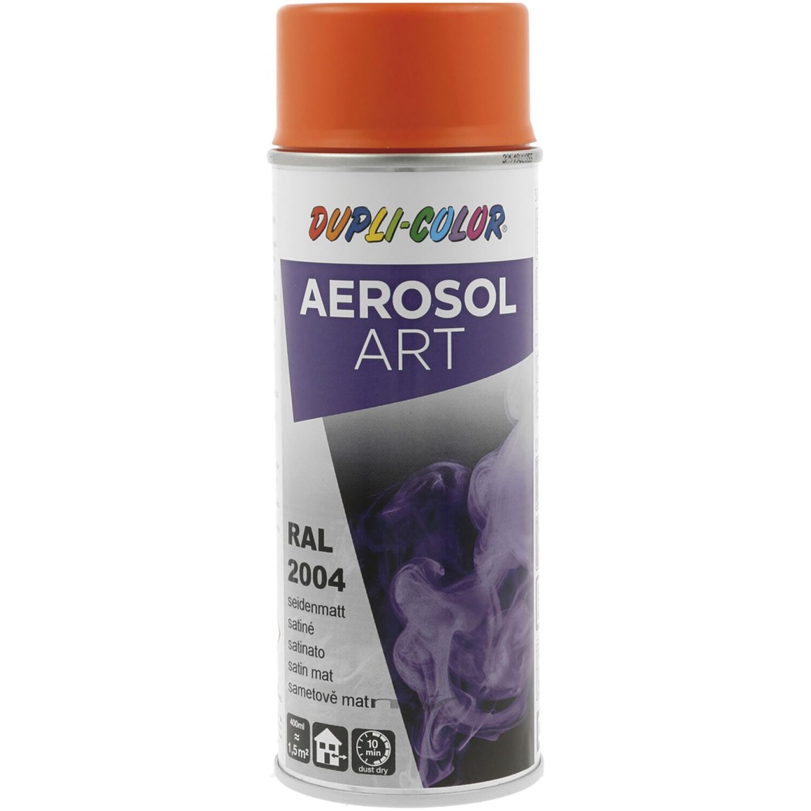 Dupli-Color Aerosol Art sprej 400 ml oranžová hedv.mat / RAL 2004 - Železářství Chemicko-technické výrobky Technické aerosoly Lak ve Spreji