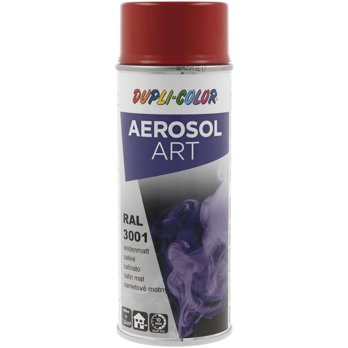 Dupli-Color Aerosol Art sprej 400 ml signální červená hedv.mat / RAL 3001 - Železářství Chemicko-technické výrobky Technické aerosoly Lak ve Spreji