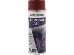 Dupli-Color Aerosol Art sprej 400 ml purpur.červená hedv.mat / RAL 3004
