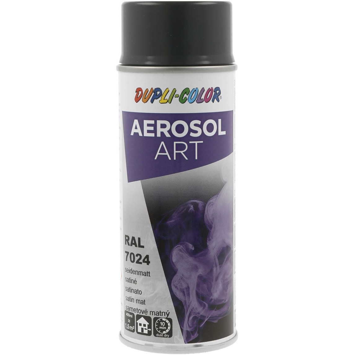 Dupli-Color Aerosol Art sprej 400 ml grafitově šedá hedv.mat / RAL 7024 - Železářství Chemicko-technické výrobky Technické aerosoly Lak ve Spreji