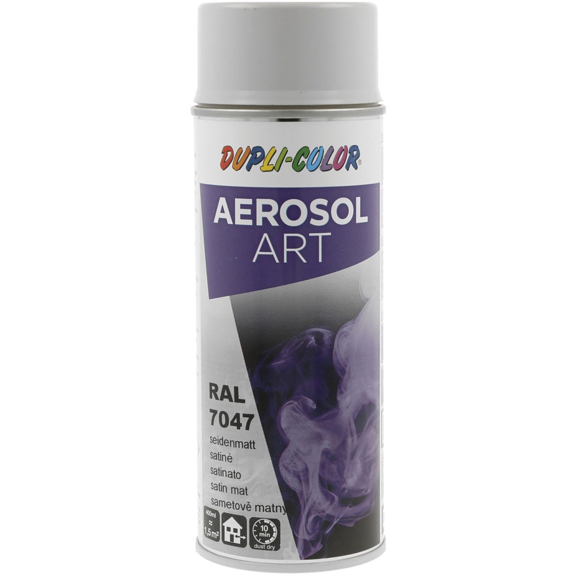 Dupli-Color Aerosol Art sprej 400 ml telešedá hedv.mat / RAL 7047 - Železářství Chemicko-technické výrobky Technické aerosoly Lak ve Spreji