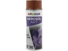 Dupli-Color Aerosol Art sprej 400 ml měděná hnědá mat / RAL 8004