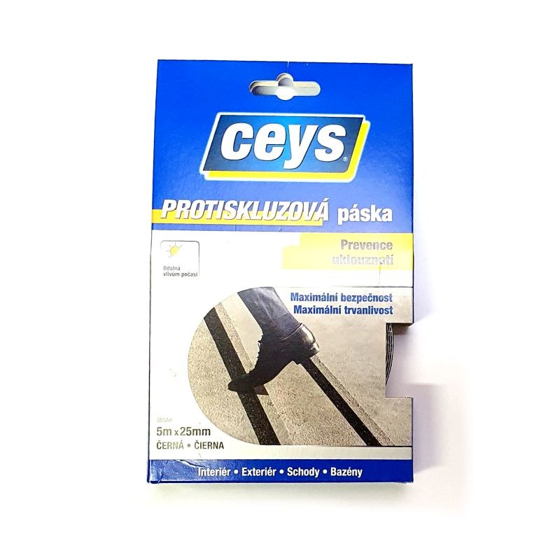 Protiskluzová páska Ceys - Dílna - Outdoor Nářadí, ruční nářadí, elektrické pomůcky, ochranné pomůcky Ochranné pomůcky