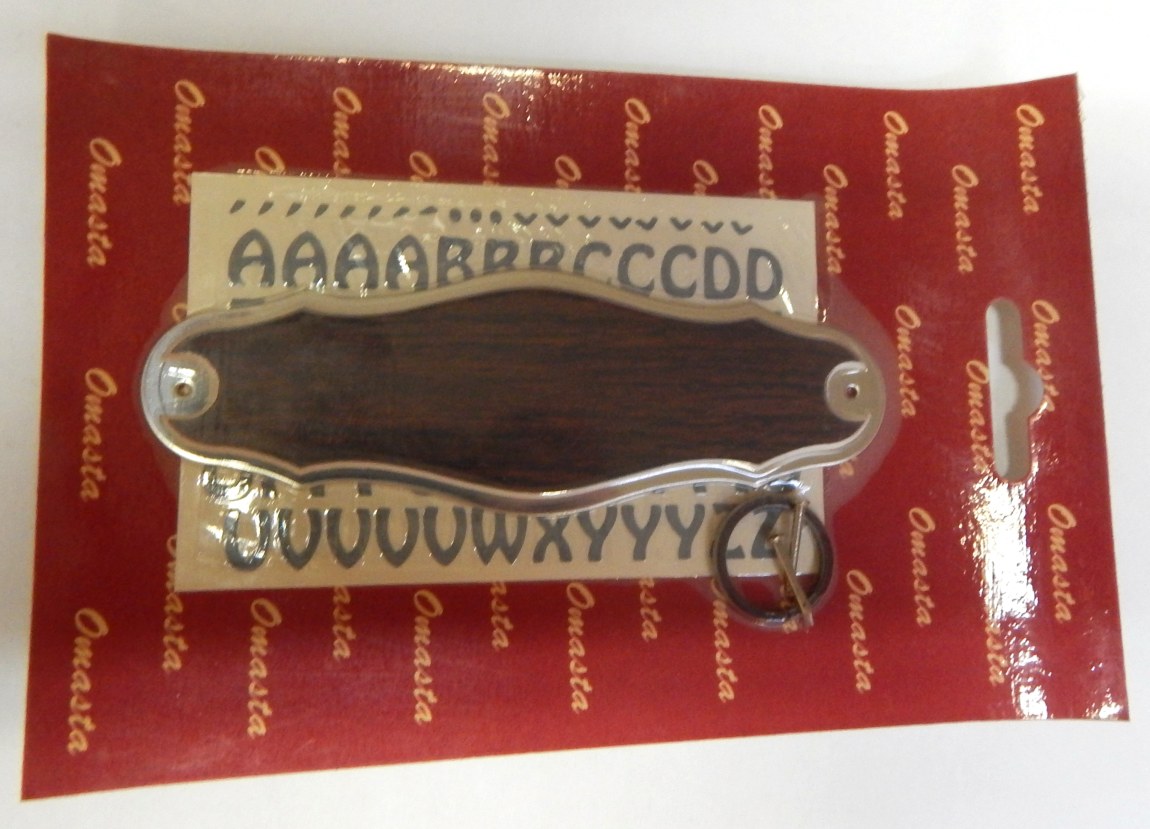 Dveřní štítek ozdobný - Gravírování, smalt, piktogramy Gravírování Cedulky na dveře