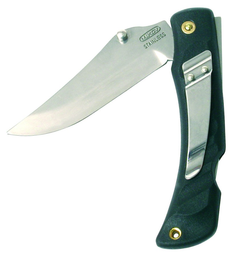 NUZ 243-NH-1/C SPONA CERNY - Nože Mikov Kapesní zavírací nože